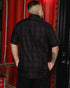 DARKNESS BAMBOO SHORT SLEEVE BUTTON UP - MENS
